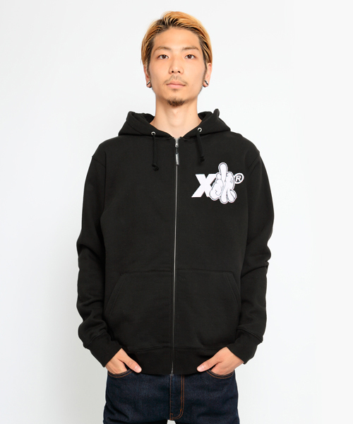 XLARGE（エクストララージ）の「XLARGE×DISSIZIT! XLA DRIP ZIP HOODIE