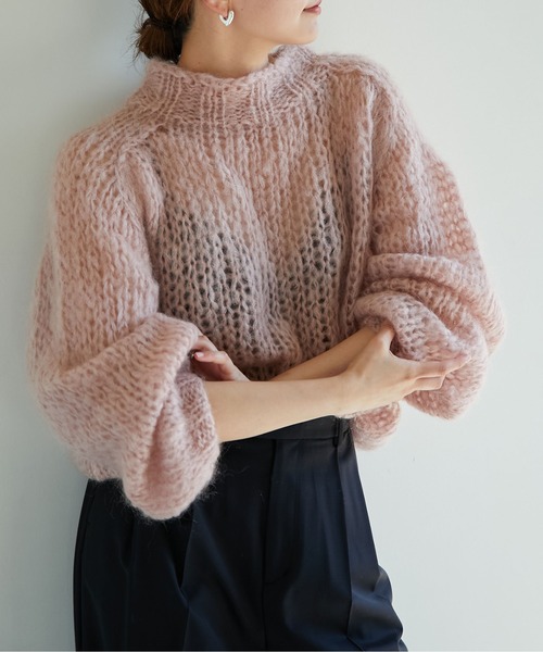 Maiami（マイアミ）の「【Maiami】モヘヤニットプルオーバー（ニット