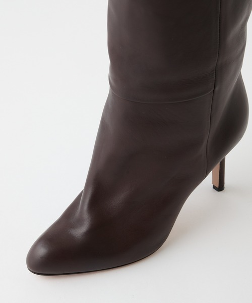 PELLICO（ペリーコ）の「【PELLICO】アーモンドトゥニーハイブーツ