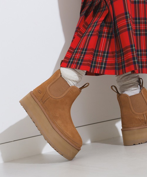 ZOZO限定】 UGG(R) / W NEUMEL PLATFORM CHELSEA / ニューメル