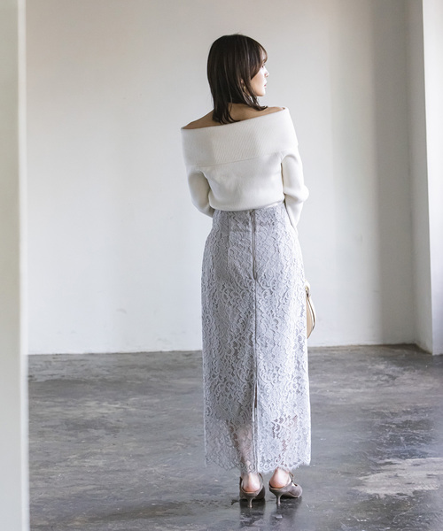 Noble（ノーブル）の「《追加》オフショルニット（ニット/セーター