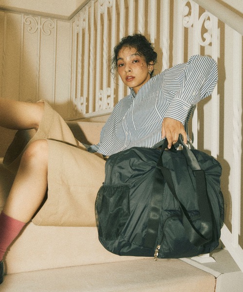 TRIP.INN】2WAYポケッタブルボストンバッグ（ボストンバッグ）｜cross