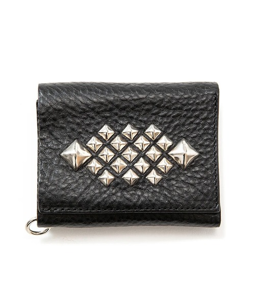 CALEE（キャリー）の「CALEE/キャリー STUDS LEATHER MULTI WALLET