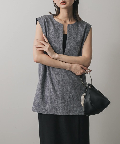 セール】スキッパーツイードベスト（ベスト）｜SENSE OF PLACE by