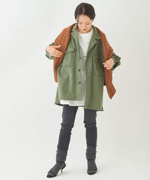 plage（プラージュ）の「Army シャツジャケット◇（シャツ/ブラウス