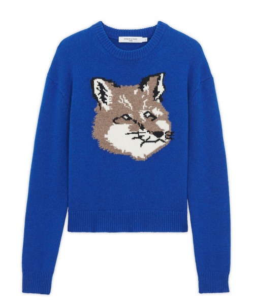 Maison Kitsune（メゾンキツネ）の「BIG FOX HEAD PULLOVER（ニット