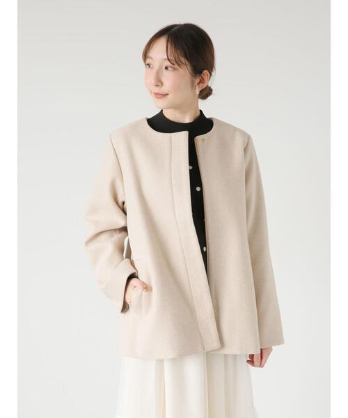 Te chichi TERRASSE（テチチテラス）の「フード取り外し2WAYショート