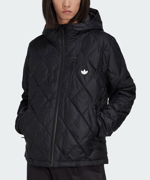 adidas（アディダス）の「ダウン キルト パファージャケット [DOWN