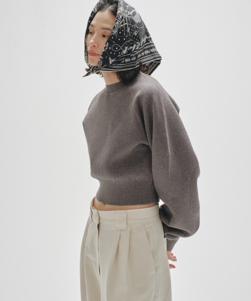 TODAYFUL（トゥデイフル）の「Compact Raglan Knit（ニット/セーター