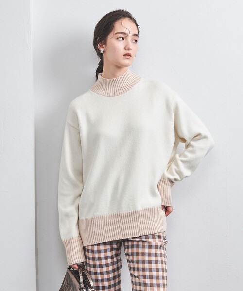 UNITED ARROWS（ユナイテッドアローズ）の「バイカラー ハイネック