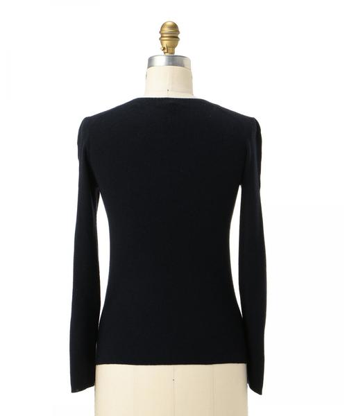 Drawer（ドゥロワー）の「Drawer カシミヤ パフスリーブニット（ニット