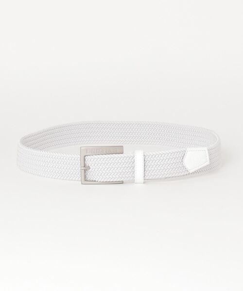 ブリーフィングゴルフ】SQUARE BUCKLE MESH BELT/スクエアバックル