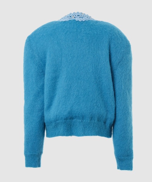 Meryll Rogge（メリル ロッゲ）の「PADDED CARDIGAN W/CROCHET TRIM