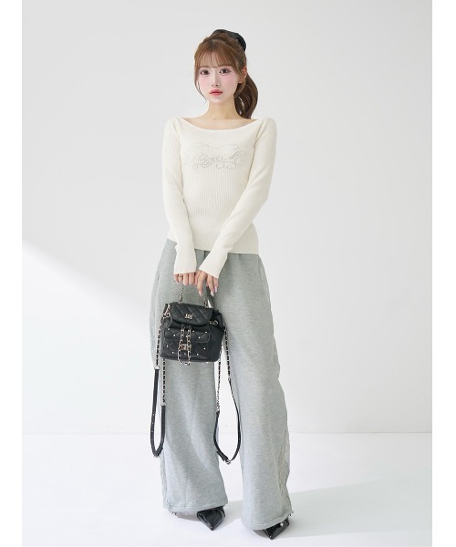 キルティングビジューミニリュック（バックパック/リュック）｜Darich