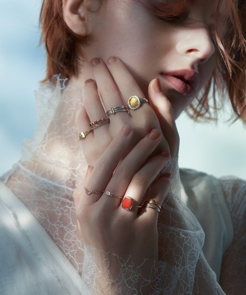 agete（アガット）の「K10ピンキーリング（リング）」 - WEAR