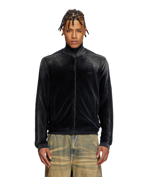 セール】メンズ ジップアップスウェット S-OLOCK-BAND（スウェット