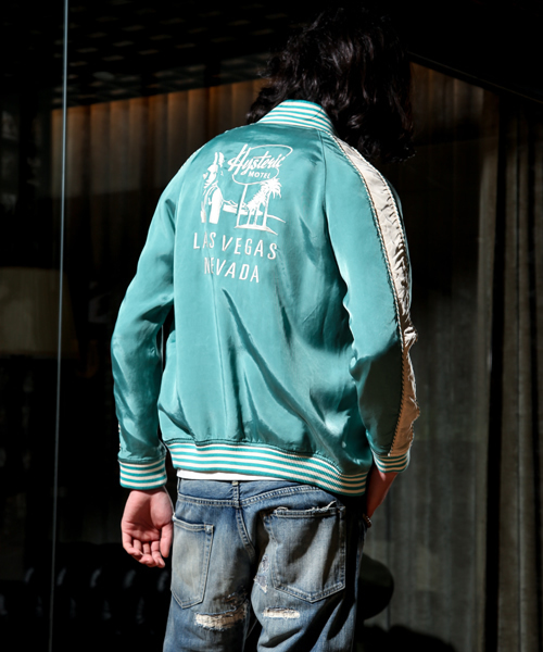 HYSTERIC GLAMOUR（ヒステリックグラマー）の「CASINO刺繍 スカジャン