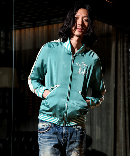 HYSTERIC GLAMOUR（ヒステリックグラマー）の「CASINO刺繍 スカジャン