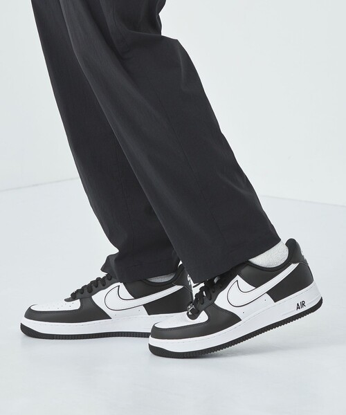NIKE＞AIR FORCE 1 '07 エアフォースワン ブラック/ホワイト