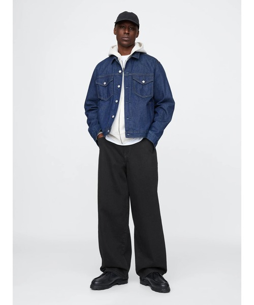 セール】スーパーバギーデニム ブラック（デニムパンツ）｜GAP