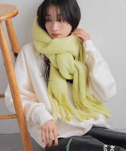 セール】BIGフリンジストール 132580（マフラー）｜LOWRYS FARM