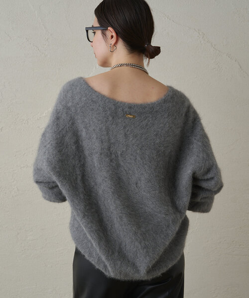 LOUNGEDRESS（ラウンジドレス）の「FURカシミヤVニット（ニット