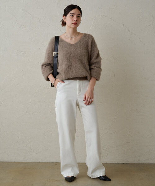 LOUNGEDRESS（ラウンジドレス）の「FURカシミヤVニット（ニット