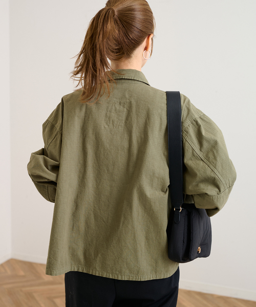 FRAMeWORK（フレームワーク）の「【TOP KHAKI/トップカーキ】BDU SHIRT