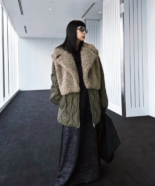 BOA VEST SET QUILTING COAT（その他アウター）｜Ameri（アメリ）の