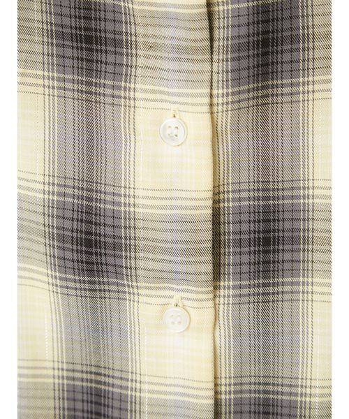 セール】オンブレラメチェックアシメシャツ（シャツ/ブラウス）｜FRAY