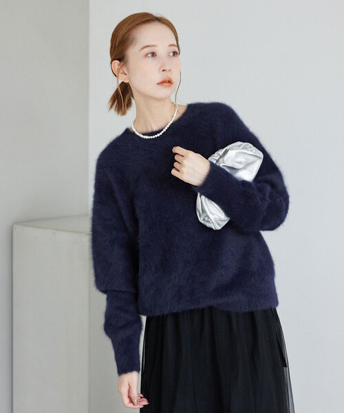 SLOBE IENA（スローブイエナ）の「《追加》フォックスカシミヤプル