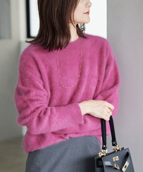 SLOBE IENA（スローブイエナ）の「《追加》フォックスカシミヤプル