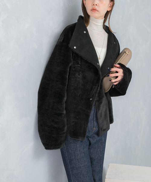 セール】『WEB/一部店舗限定』リバーシブルファーブルゾン（ブルゾン
