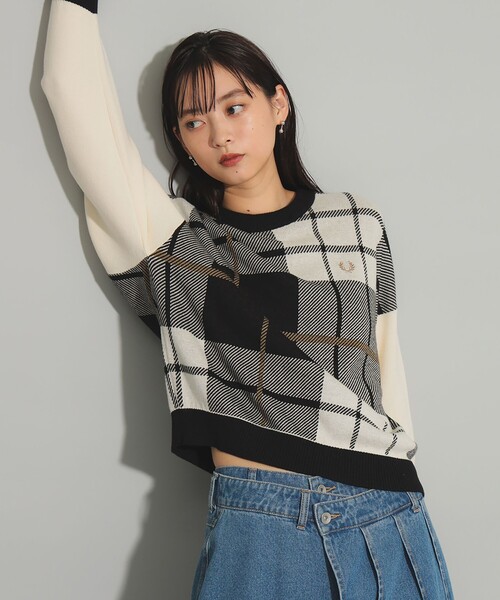 Ray BEAMS（レイビームス）の「FRED PERRY / 別注 Tartan Jumper