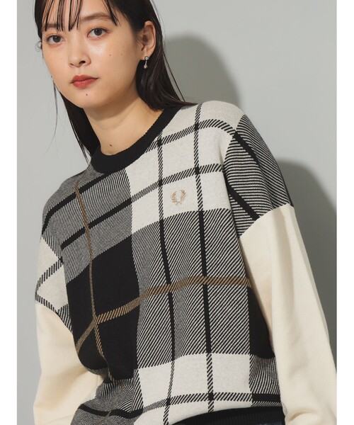 Ray BEAMS（レイビームス）の「FRED PERRY / 別注 Tartan Jumper