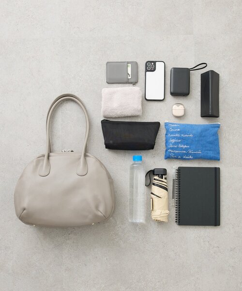 本革》ラウンドミディボストン（ボストンバッグ）｜BEARDSLEY