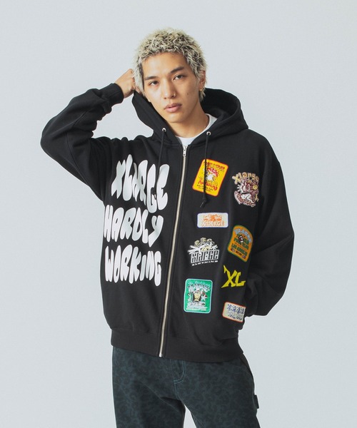 XLARGE（エクストララージ）の「MULTI LOGO ZIP UP HOODED SWEATSHIRT