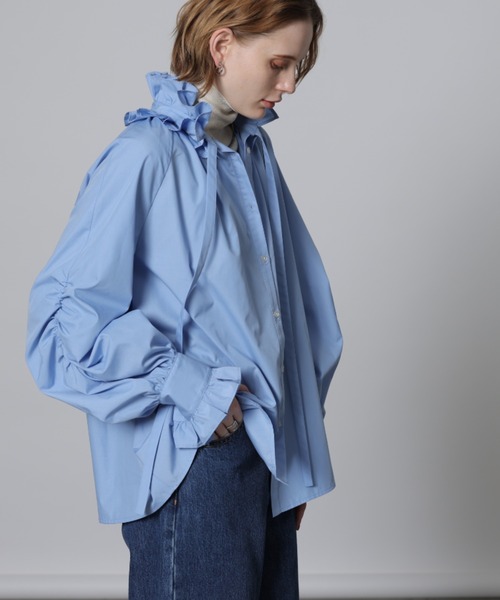 CADUNE（カデュネ）の「フリル衿ブラウス（シャツ/ブラウス）」 - WEAR