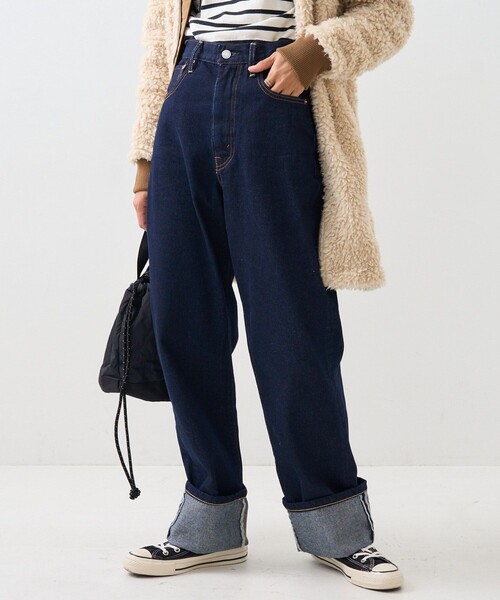 FREAK'S STORE（フリークスストア）の「ロールアップ ストレートデニム