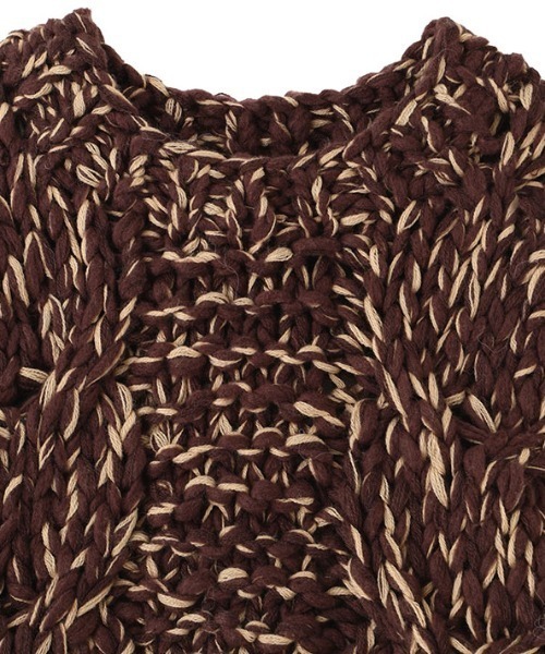 セール】ハンドニットケーブルプルオーバー（ニット/セーター）｜ETRE