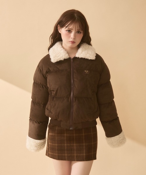 TITTY&CO.（ティティーアンドコー）の「キルティングボアダウン