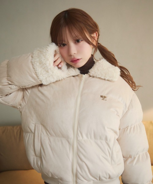 TITTY&CO.（ティティーアンドコー）の「キルティングボアダウン