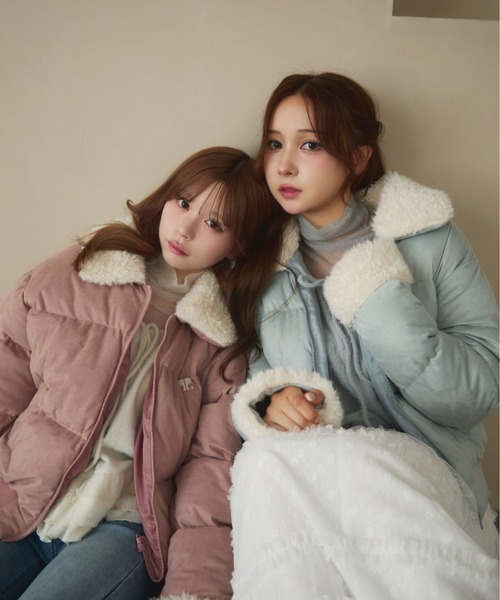 TITTY&CO.（ティティーアンドコー）の「キルティングボアダウン