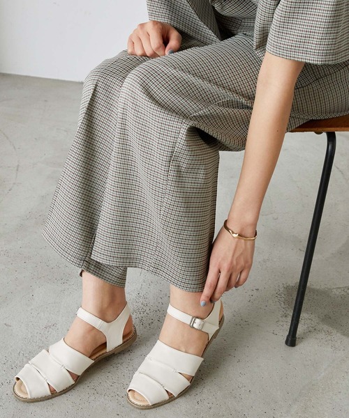 forksy.】ステッチデザイングルカサンダル forksy.│MONO-MART