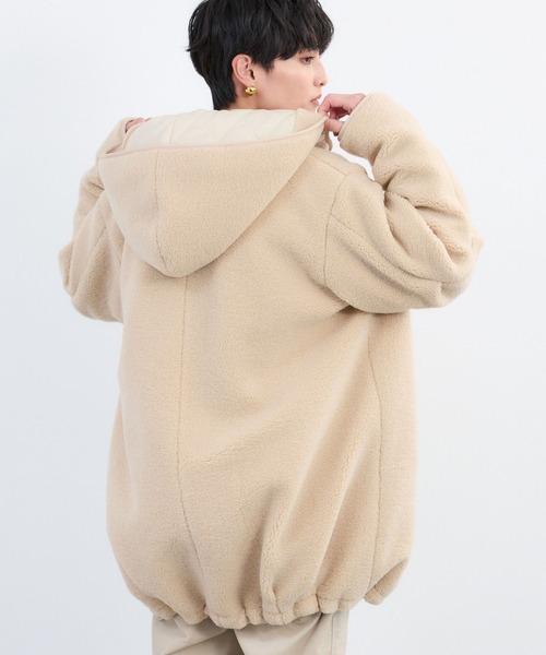 セール】BARNYARDSTORM / ボアフーディーコート（その他アウター