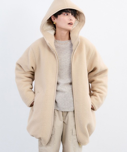 セール】BARNYARDSTORM / ボアフーディーコート（その他アウター