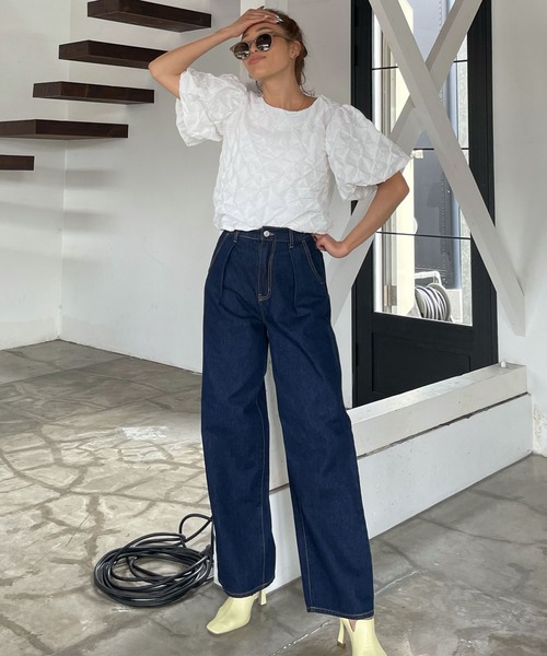 タックデニム（デニムパンツ）｜CHERI since1985（シェリ）の