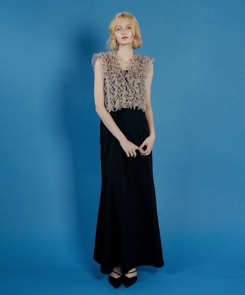 et.UNiVER（エトユニベール）の「Many way frill dress（ドレス）」 - WEAR