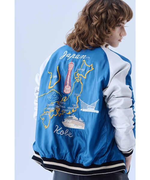 TAILOR TOYO | 〈別注〉リバーシブル スーベニアジャケット WOMEN