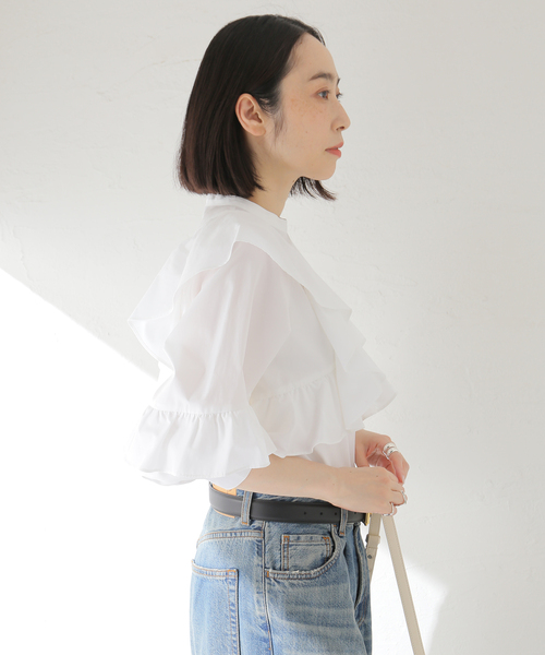 Spick & Span（スピックアンドスパン）の「コットンブロードフリル